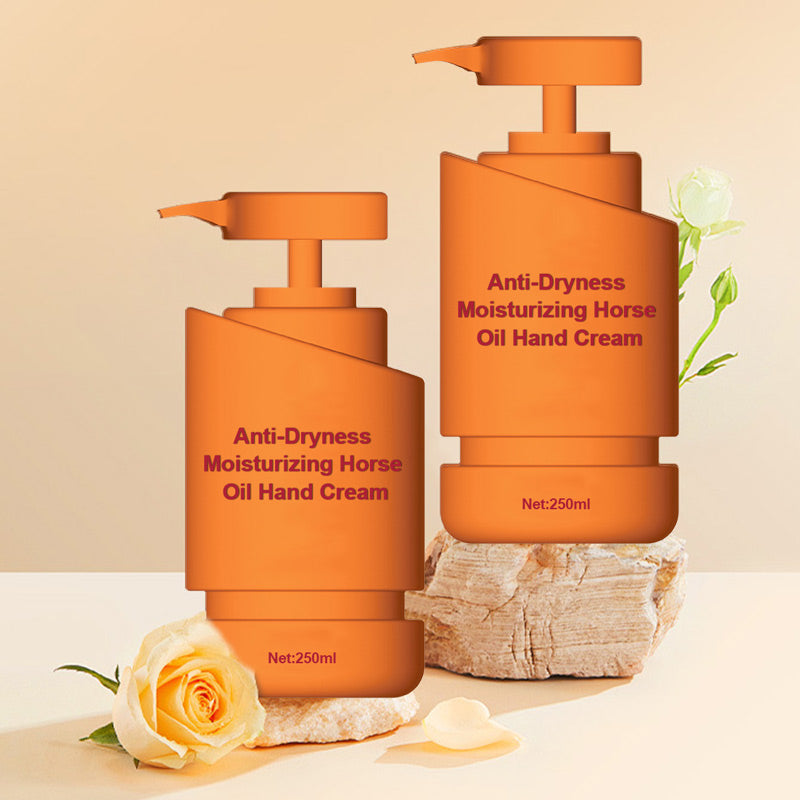 🎅Weihnachtsangebote 50% OFF🎁Anti-Trockenheit Feuchtigkeitsspendende Pferdeöl-Handcreme