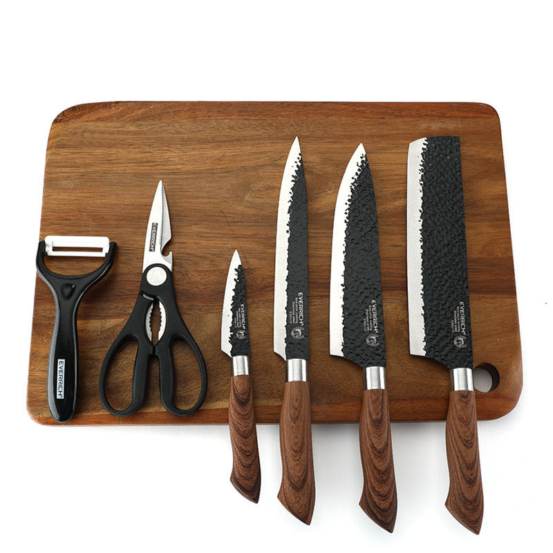 🎄Weihnachtsangebote -🧑🍳👍Professionelles Küchenmesserset aus Edelstahl