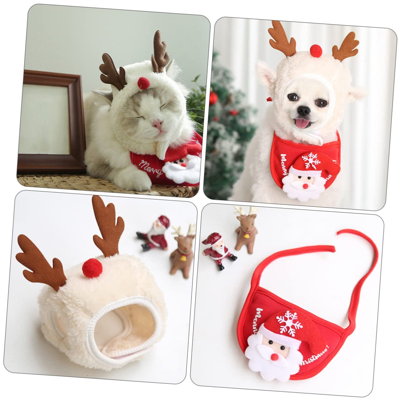 🎅Weihnachtsverkauf 49% Rabatt🎄Niedliche Weihnachtsbaum-Mütze mit Pom-Poms
