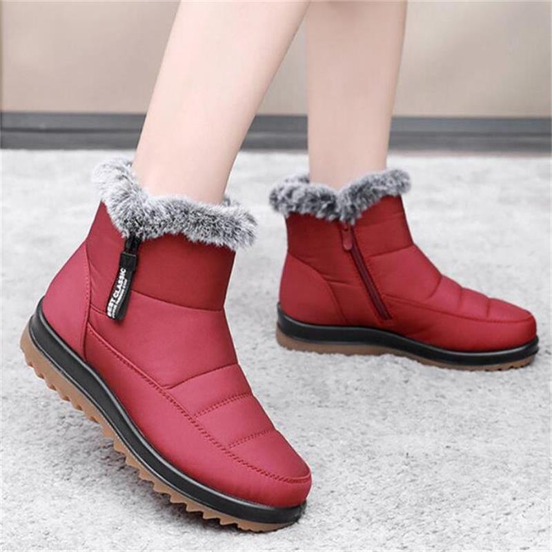 ❄️Winterfeindliche warme Baumwollstiefel der Frauen winterfest