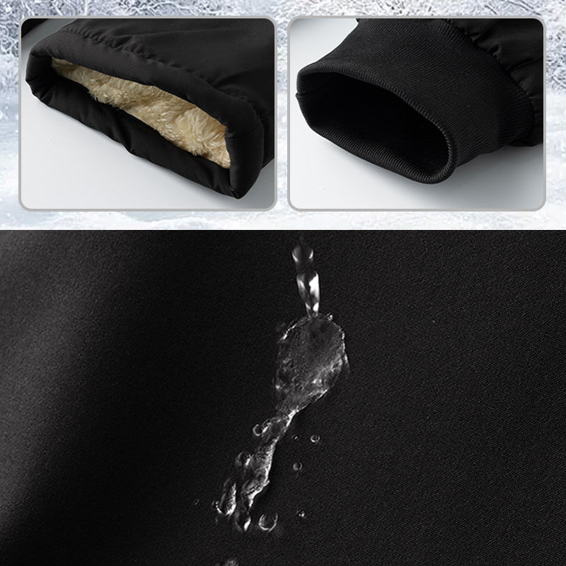 🔥🎁Gemütliche wasser- und winddichte Hose mit Plüschfutter für Männer