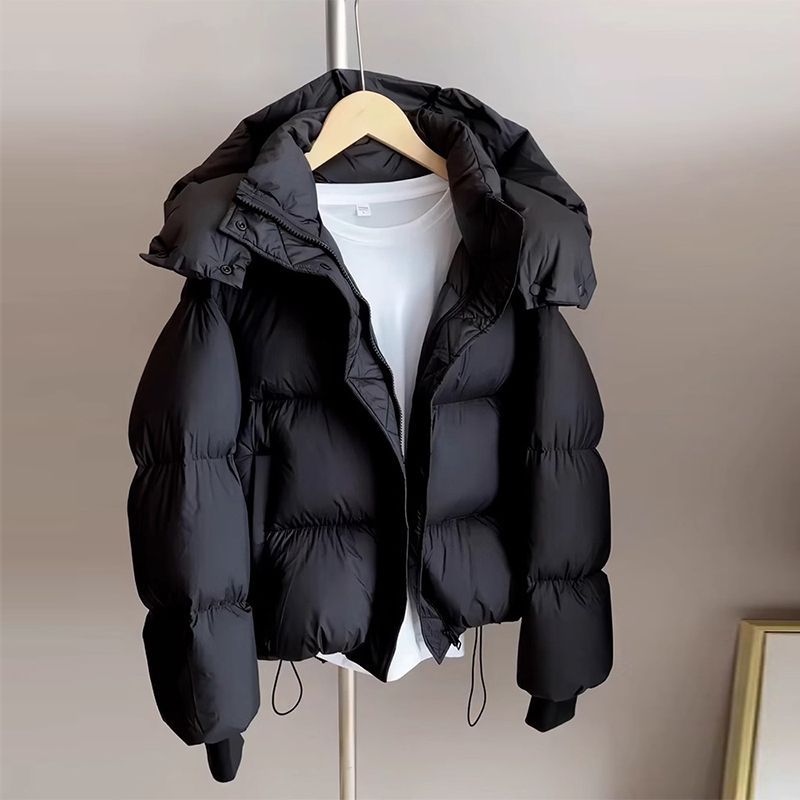 🌟Damen-Winterjacke mit Kapuze💝Wintermodeartikel✨Fleece und verdickt