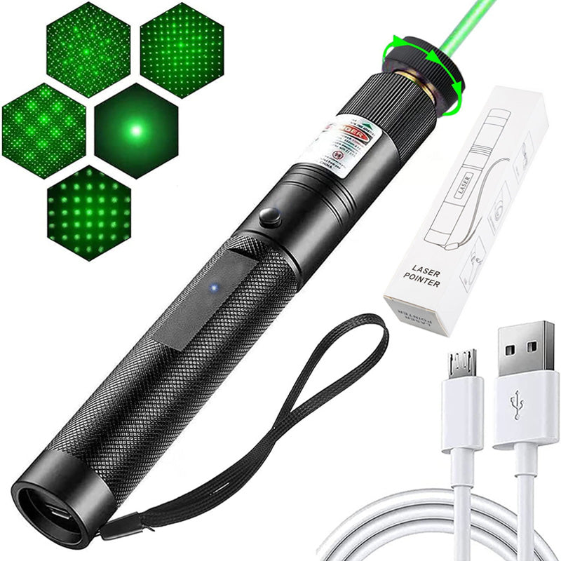 🔦 Rotes und grünes Einpunkt-Laserlicht