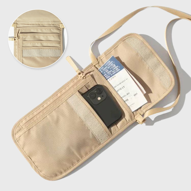🎁Multifunctional Lightweight Anti-Theft Travel Document Bag