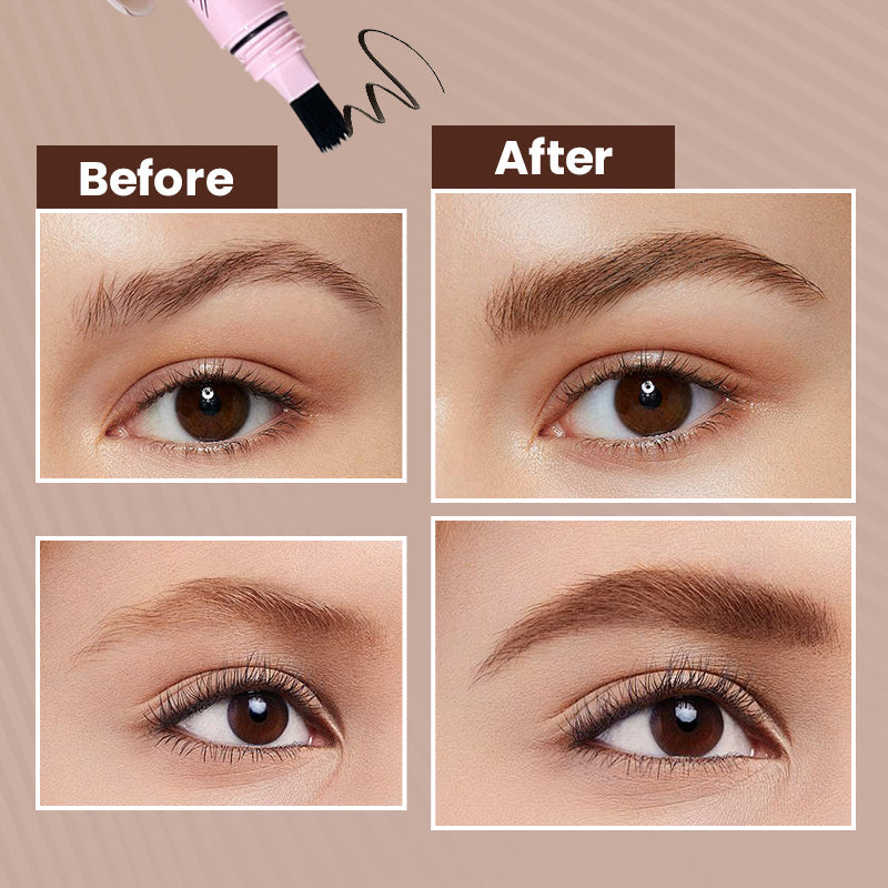 Versatile Eyebrow Pencil with Large Brush