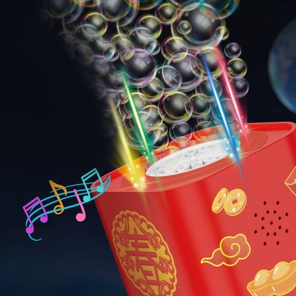 Feuerwerk-Seifenblasenmaschine für die Feiertage