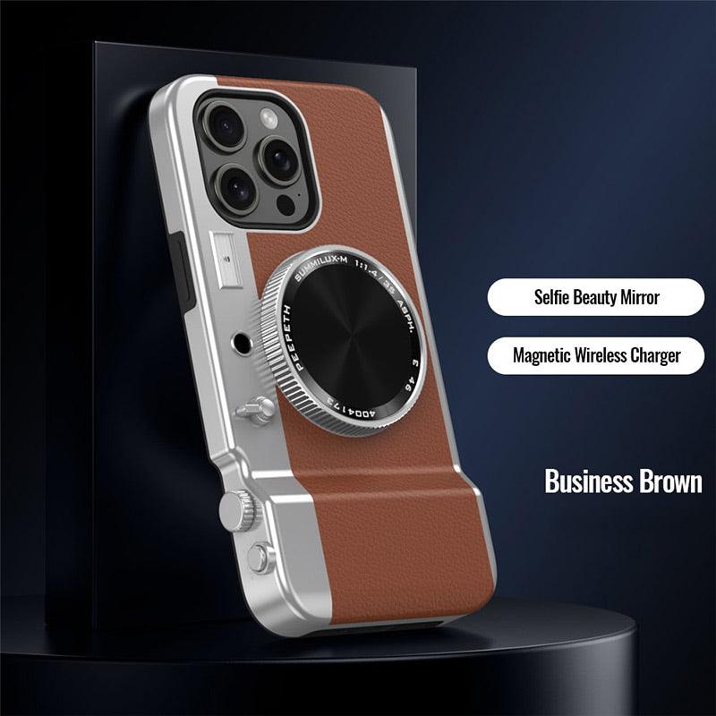 (🔥2025 Neu Heißer Verkauf)Vintage -Kamera -Telefonhülle für iPhone 11/12/13/14/15
