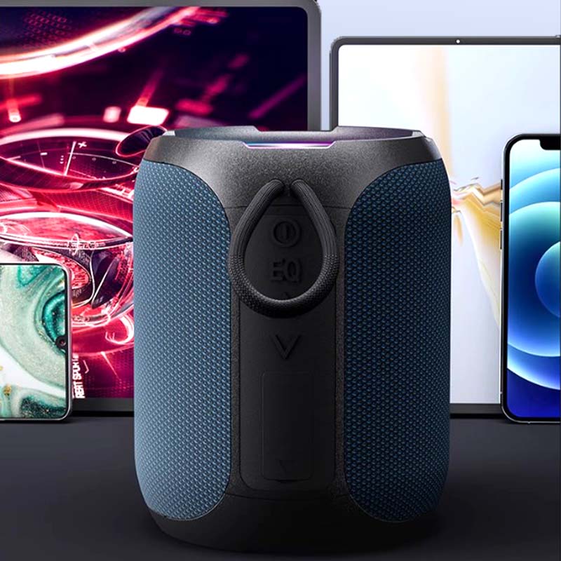 Tragbarer Bluetooth-Lautsprecher mit 40 W Spitzenleistung und RGB-Licht
