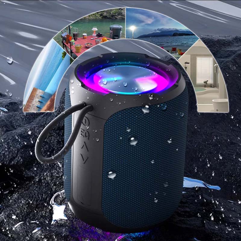 Tragbarer Bluetooth-Lautsprecher mit 40 W Spitzenleistung und RGB-Licht