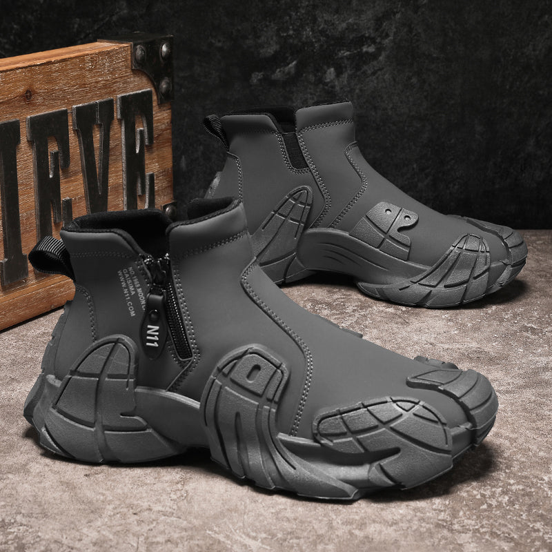👞✨Herren-High-Top-Rutschfeste Praktische Mode-Schuhe