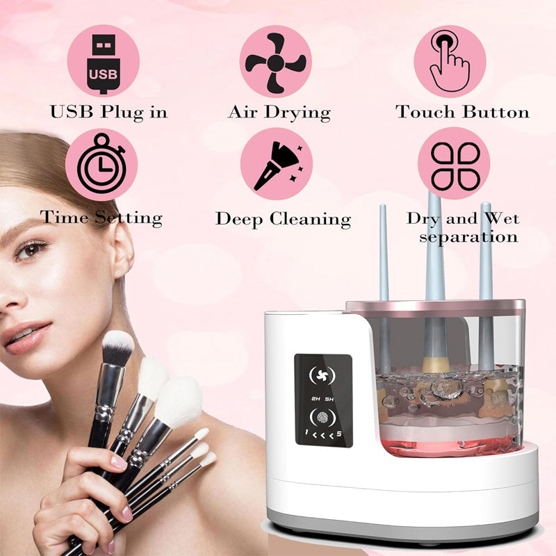 3 in 1 elektrischer Make-up-Pinselreiniger