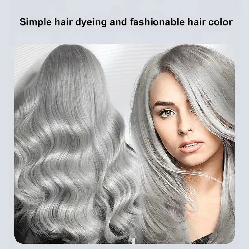 ⏳Begrenzte Zeit 50% Rabatt🌿Pflanzliches Grau-Silber Haarfärbemittel – Natürliche Farbe & Glanz in 60 Minuten, ohne Salonbesuch! 🚀