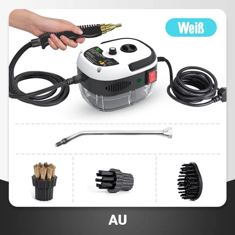 🔥 60 % RABATT! 💨 INDUSTRIELLE DAMPFREINIGER 2500 W – Chemikalienfreie Desinfektion und Fettentfernung, ideal für Küchen 🌟🧼