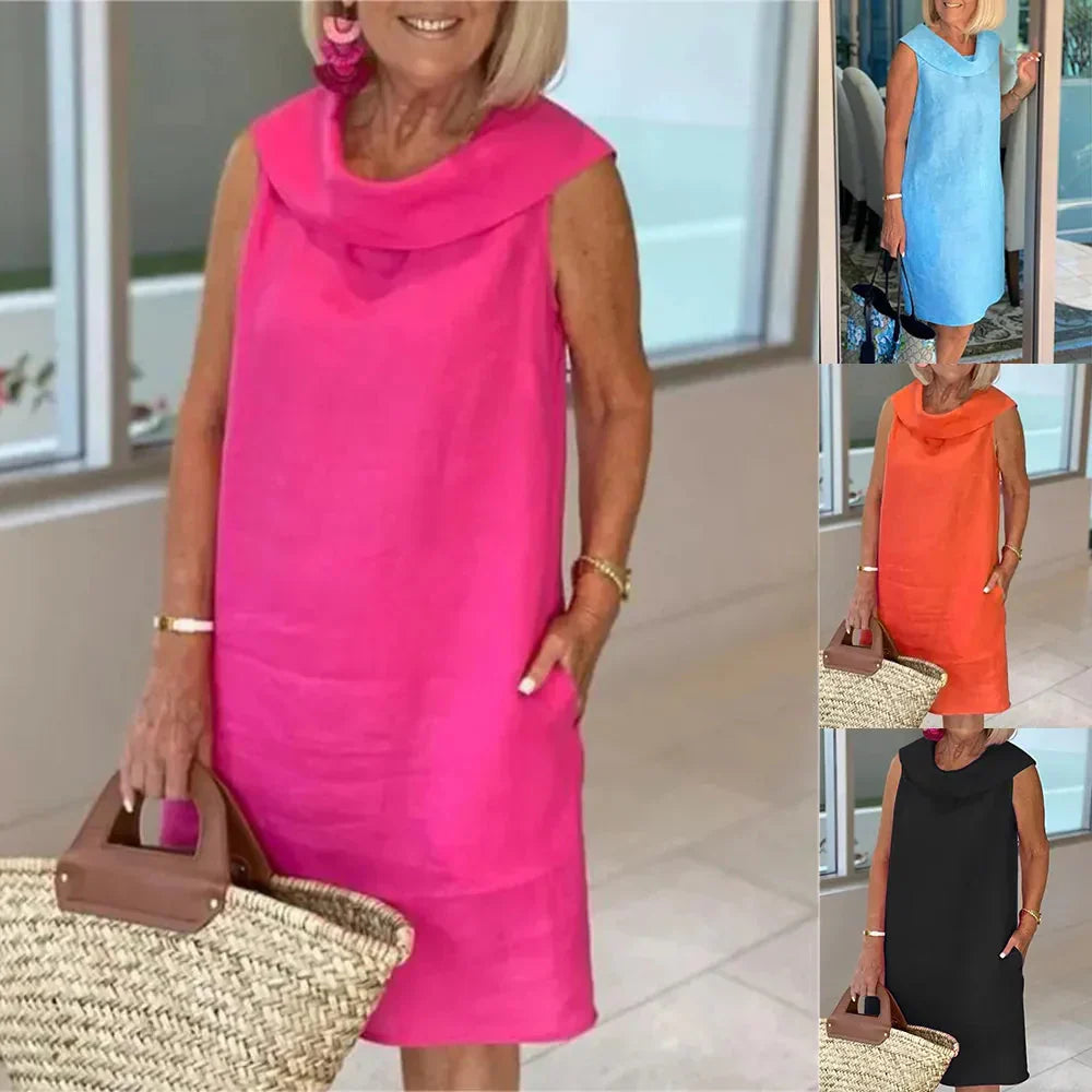 🎉Heißer Frühlingsverkauf🎉Sommerkleid mit Rüschenkragen