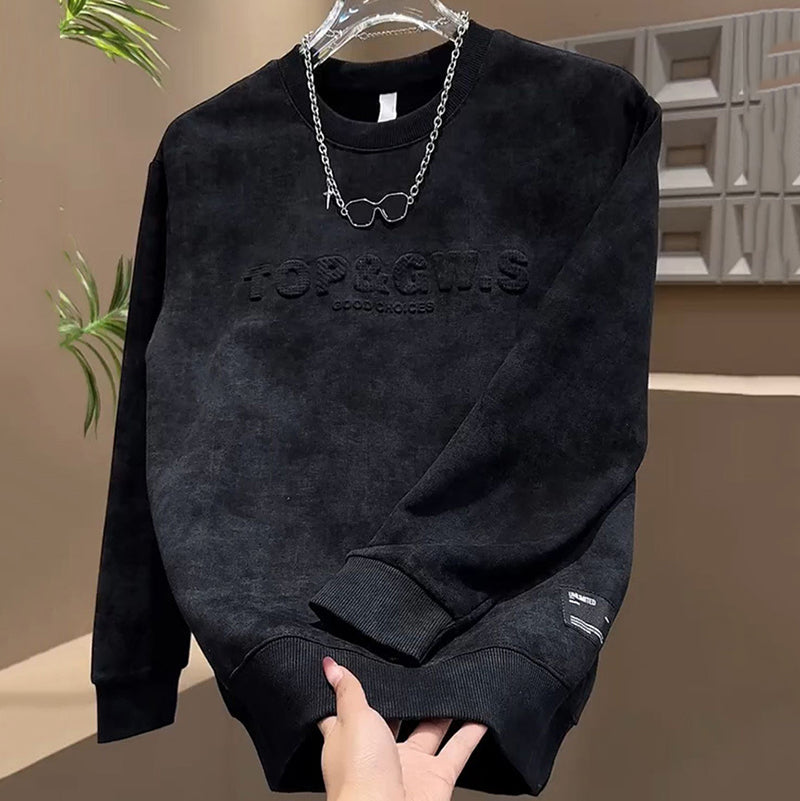 🔥2025 Heißer Verkauf✨🔥Lässiges Herren Sweatshirt mit Rundhalsausschnitt(50% OFF)