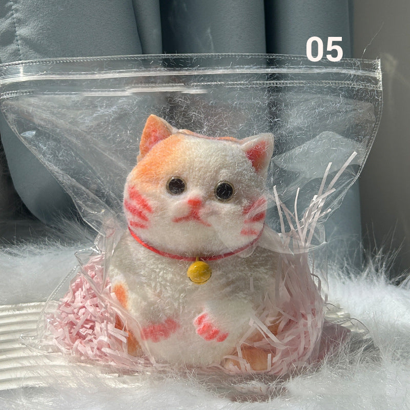 🎁😻Niedliches und weiches Spielzeug in Katzenform