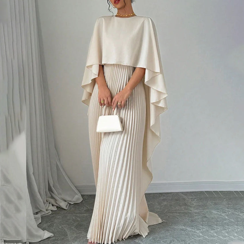 💖Elegantes einzigartiges Kleid mit Bügelfalte in unregelmäßiger Form