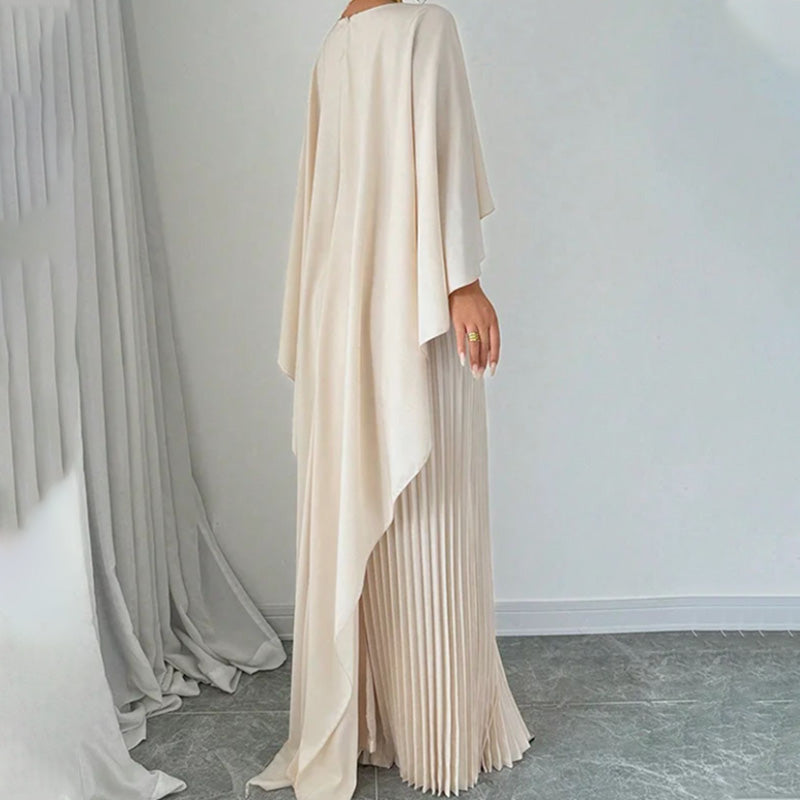 💖Elegantes einzigartiges Kleid mit Bügelfalte in unregelmäßiger Form