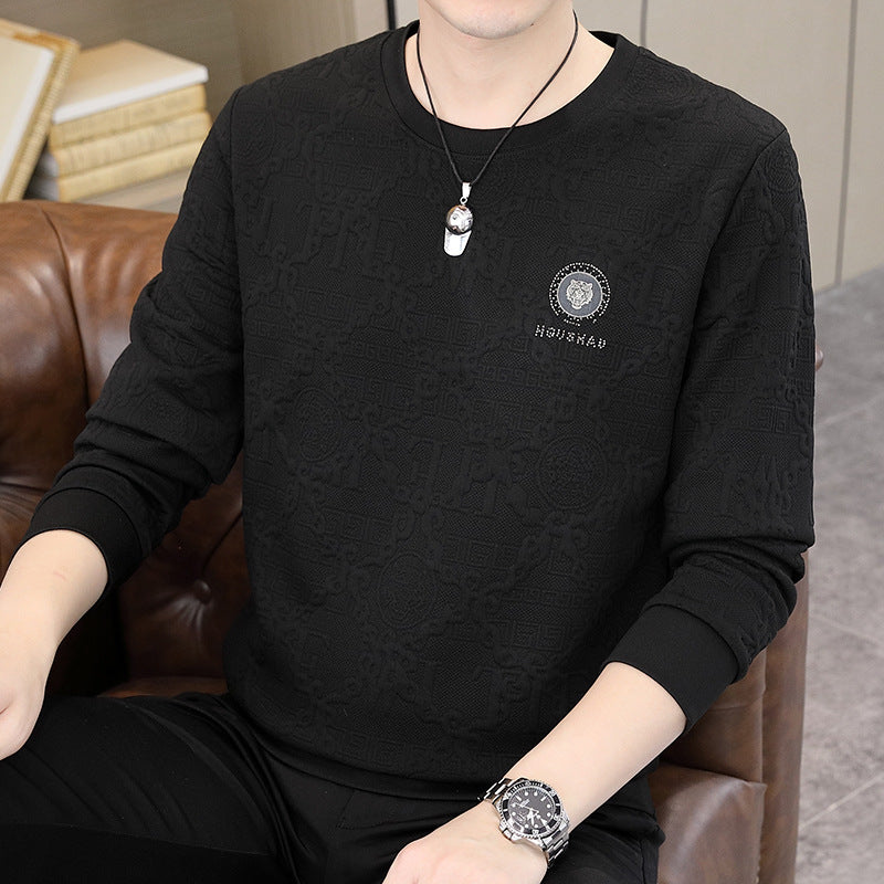 Leichtes Rundhals-Sweatshirt für Herren