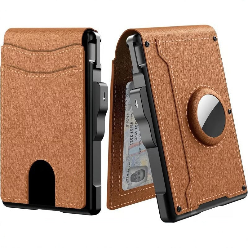 💲Begrenzte Zeit halber Preis - Slim Wallet Kreditkartenetui mit Geldklammer