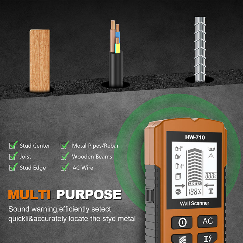 Begrenzte Zeit 50% Rabattđ„Multifunktionaler Handheld Metall und Wand Detektor