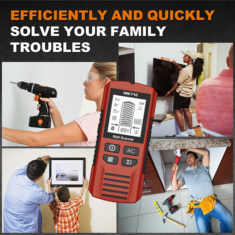 Begrenzte Zeit 50% Rabattđ„Multifunktionaler Handheld Metall und Wand Detektor