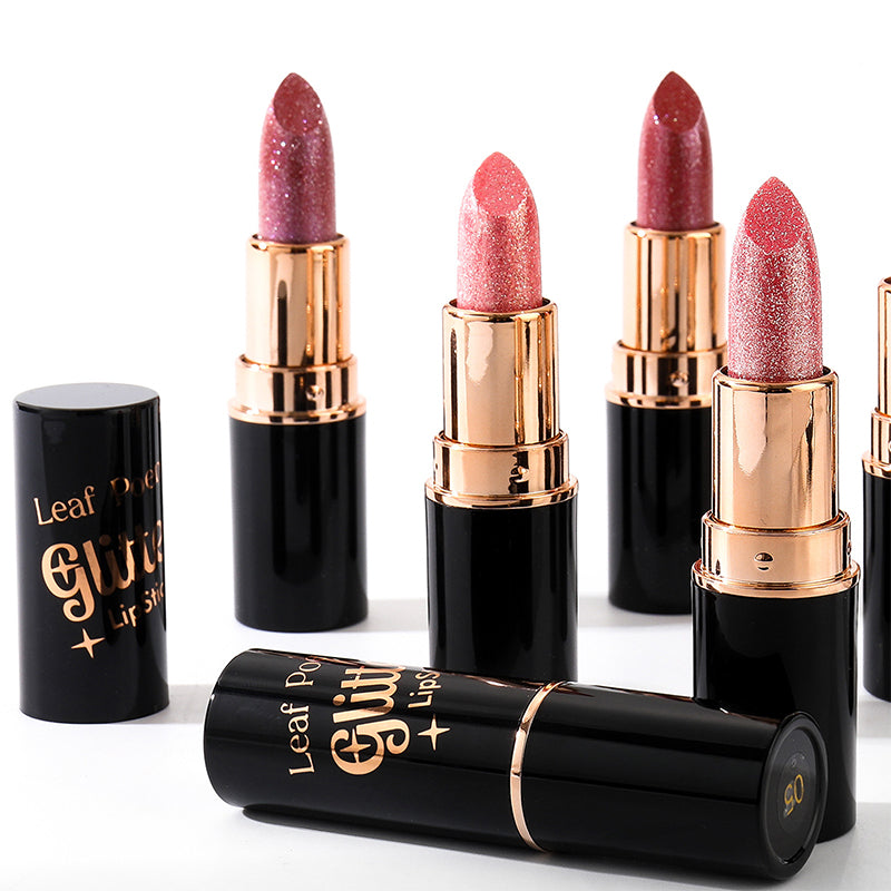 Kaufen Sie 1 und erhalten Sie 1 gratis💋Wasserfester und feuchtigkeitsspendender Glitzer-Lippenstift