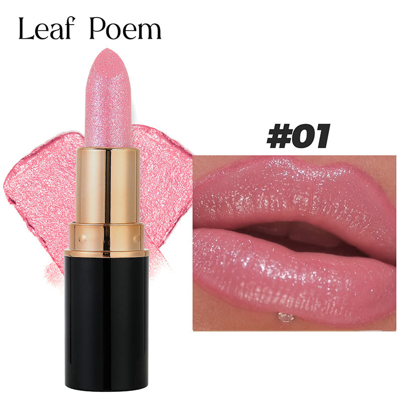 Kaufen Sie 1 und erhalten Sie 1 gratis💋Wasserfester und feuchtigkeitsspendender Glitzer-Lippenstift