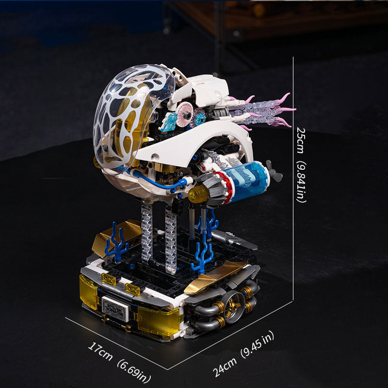 🤖Begrenzte Zeit 60% Rabatt💥🧩Kreativer mechanischer Nautilus-Modellbausatz mit Bauklötzen zur Dekoration. Spaß beim Zusammenbau und ein neues Highlight für Ihre Wohnungseinrichtung!