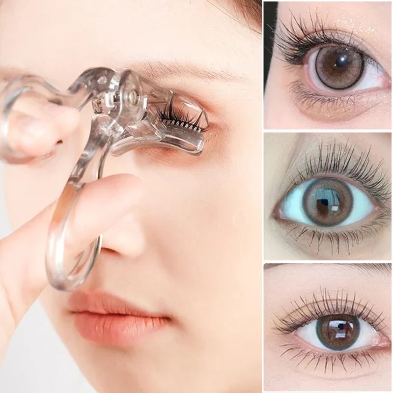 Ergonomische Wimpernzange mit Weitwinkel - Natürlich und lang anhaltend