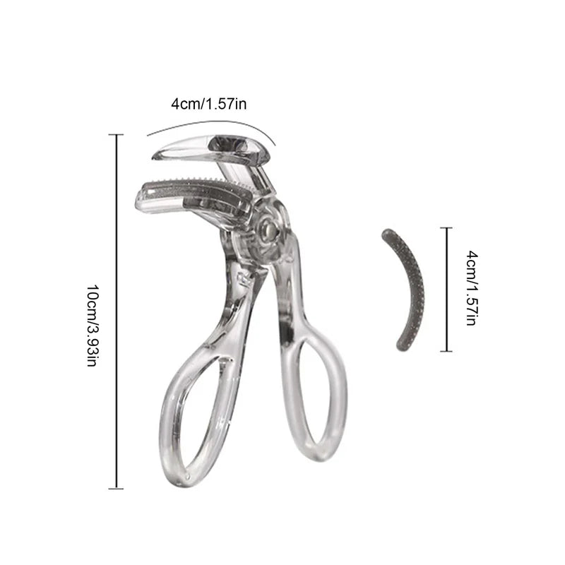 Ergonomische Wimpernzange mit Weitwinkel - Natürlich und lang anhaltend