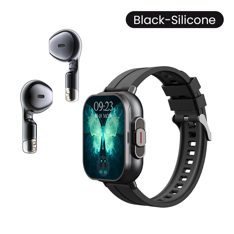 🎧Heißer Verkauf 49% Rabatt⌚ 2-in-1 Smartwatch & Ohrhörer – Alles in einem! 🌟