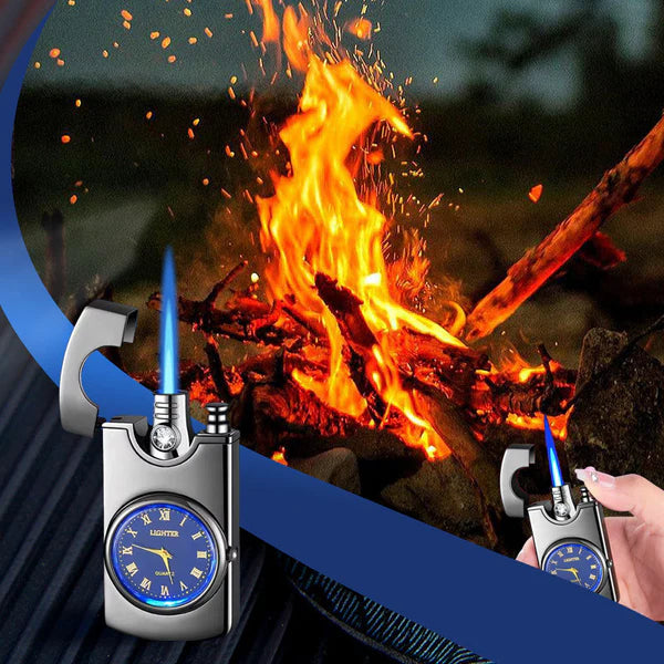 🔥2025Heißer Verkauf🔥 Creative Dial Rocker Arm aufblasbares Feuerzeug