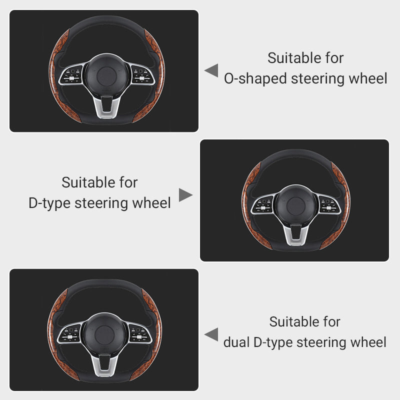 🔥2025Heißer VerkaufUniversal Non-Slip Car Steering Wheel Cover