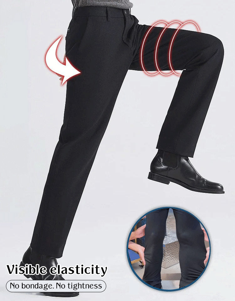 🔥Heißer Verkauf🔥(50% Rabatt)Gerade Business-Hose aus Samt für Herren