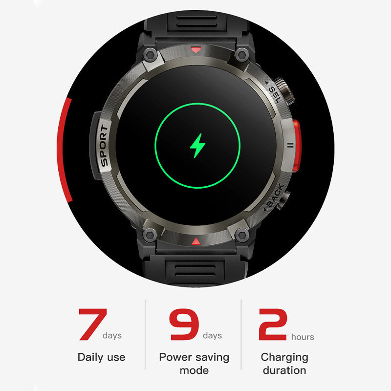 ⌚Modell Neu 2025 – Intelligente Armbanduhr 😍🎁Bluetooth-Smart-Fitnessuhr