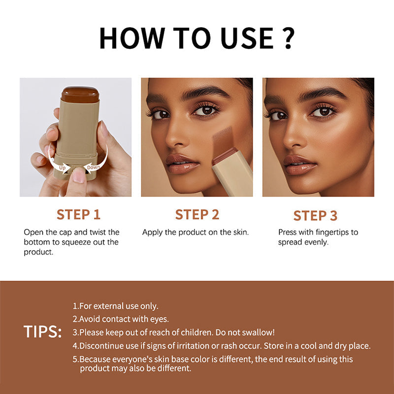 Feuchtigkeitsspendender und aufhellender Essential Foundation Stick