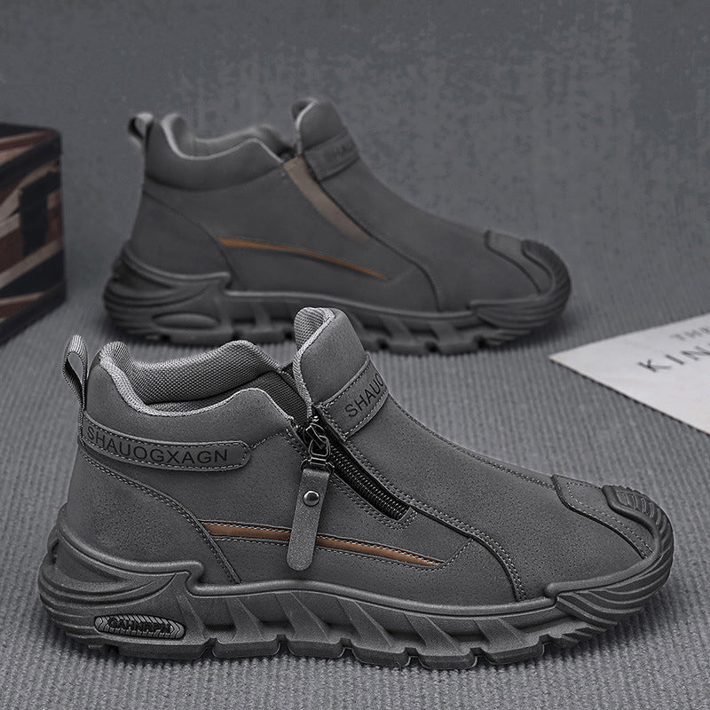 Lässige, bequeme, rutschfeste, wasserdichte Herrenschuhe