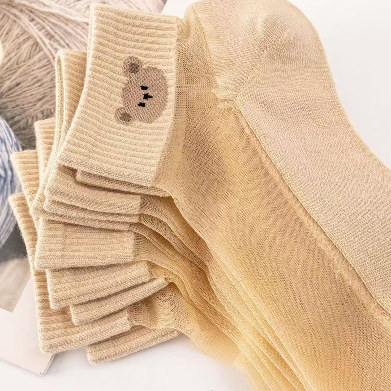 🌴Sommer-Specials🌴Atmungsaktive Netz-Patchwork-Socken für Frauen✨