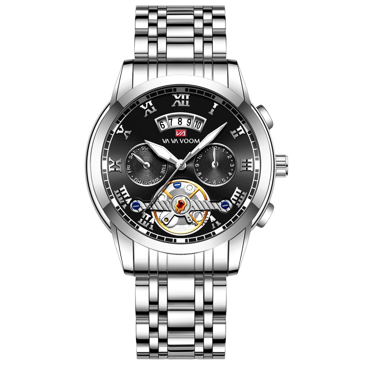 ✨Hochwertige wasserdichte leuchtende Uhr⌚2025 New Business Herrenuhr