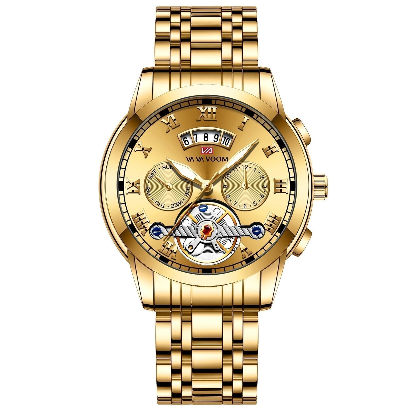 ✨Hochwertige wasserdichte leuchtende Uhr⌚2025 New Business Herrenuhr