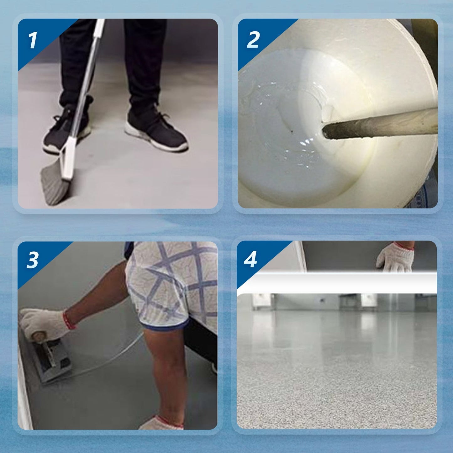 🔥🔥 2025 Neue verbesserte Kaufen Sie 2 und erhalten Sie 1 gratis Sparen €10🔥 Epoxy Farbe Sand Bodenfarbe