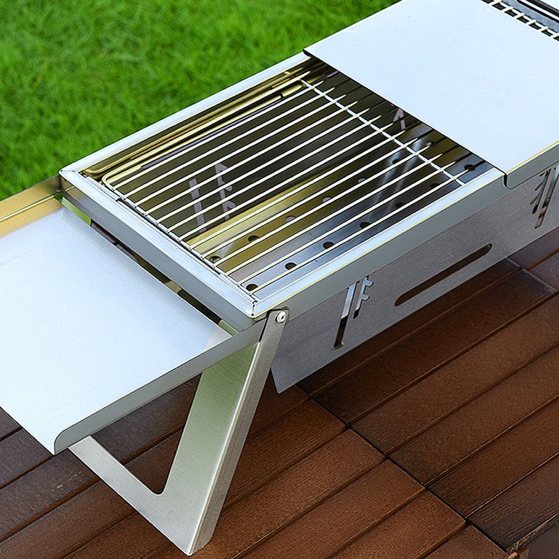 🔥Klappbarer Edelstahl-Grill für draußen💥
