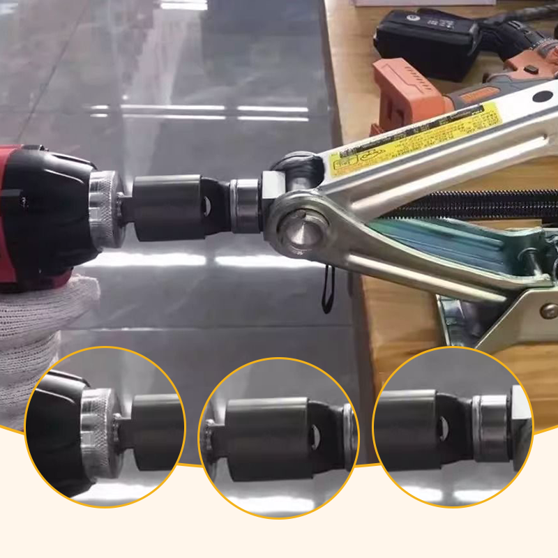 🚗Universal-Klinkenbuchsenadapter für Handbohrmaschine