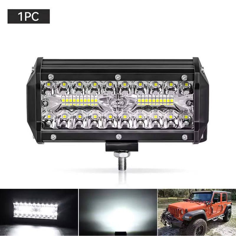 Leistungsstarker LED-Lichtleistensatz für Autos
