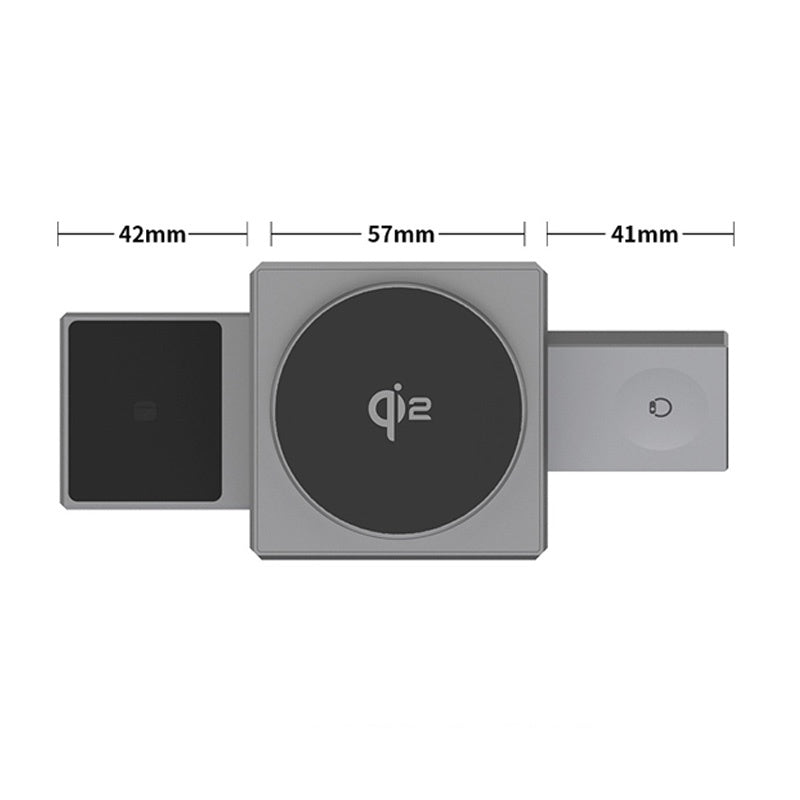 🔥3-in-1 Faltbare Magnetische Kabellose Ladestation