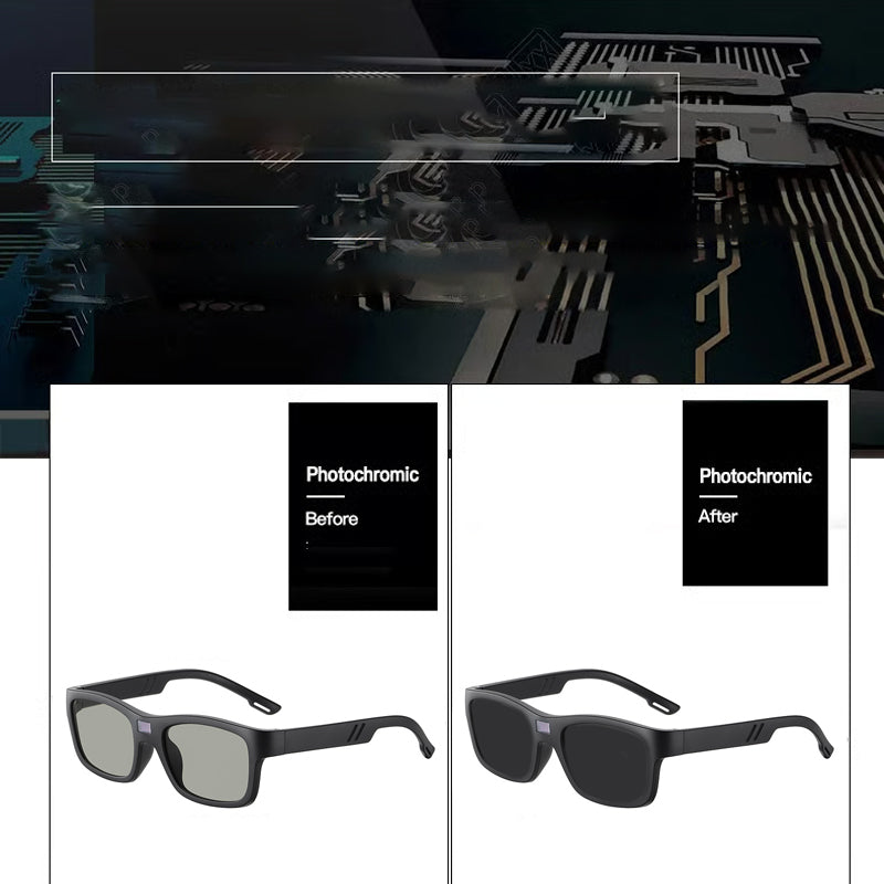 Photochrome Polarisations-Sonnenbrille | 50% reduziert | UV400 & Blaulichtfilter
