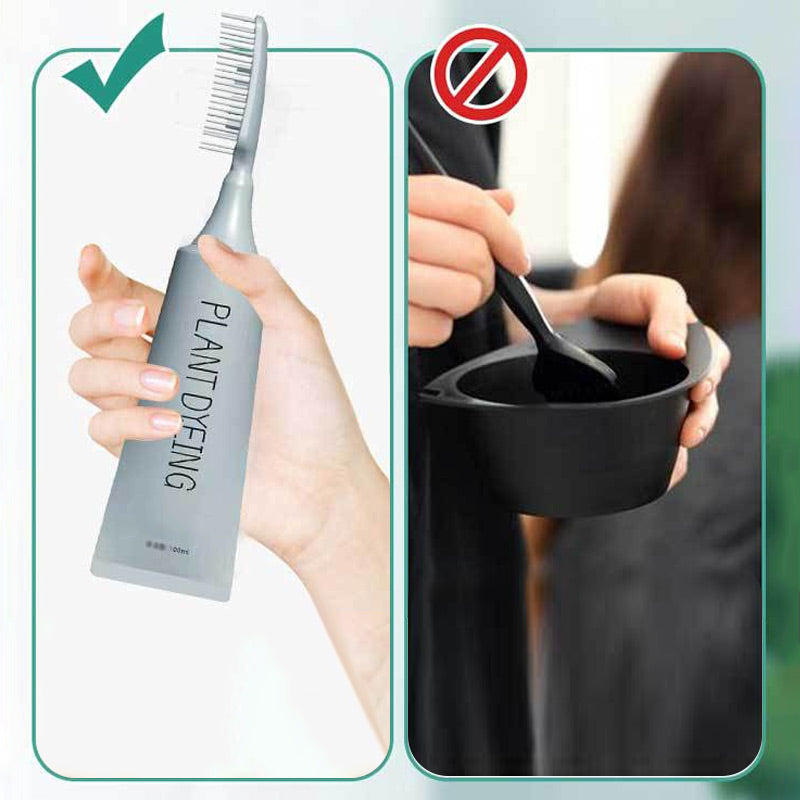 ✨ Von grau zu wunderschön in 5 Minuten! Deutsche Labormagie - 100% Pflanzenkraft für salon-perfekte Haarwurzeln!