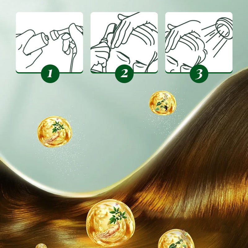 ✨ Von grau zu wunderschön in 5 Minuten! Deutsche Labormagie - 100% Pflanzenkraft für salon-perfekte Haarwurzeln!