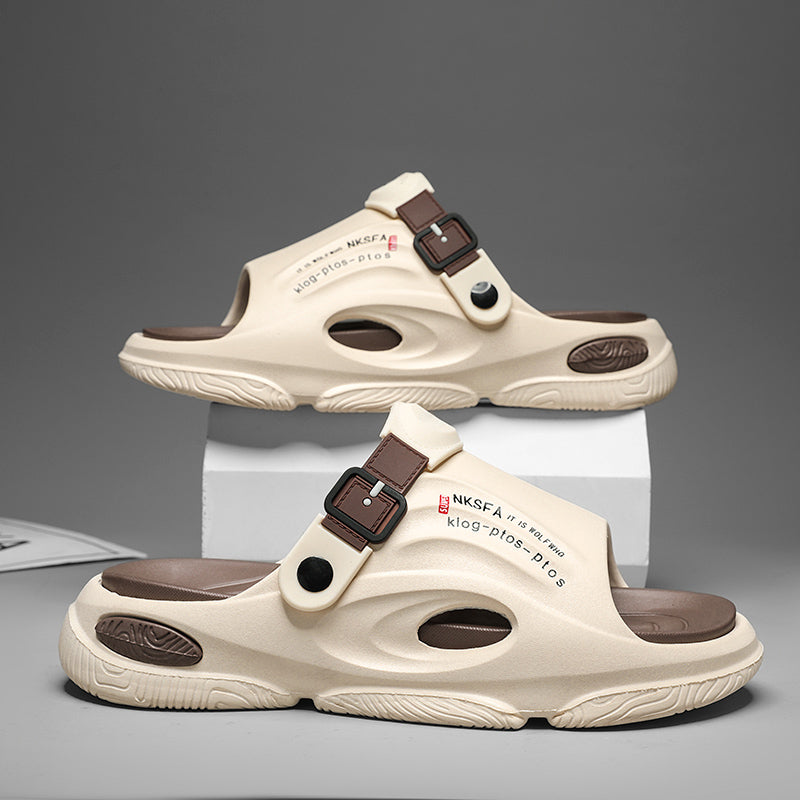 ⏰Last Day Sale 49% Rabatt🚀2025 neue rutschfeste Herrenpantoffeln für Outdoor und Sport mit doppeltem Verwendungszweck